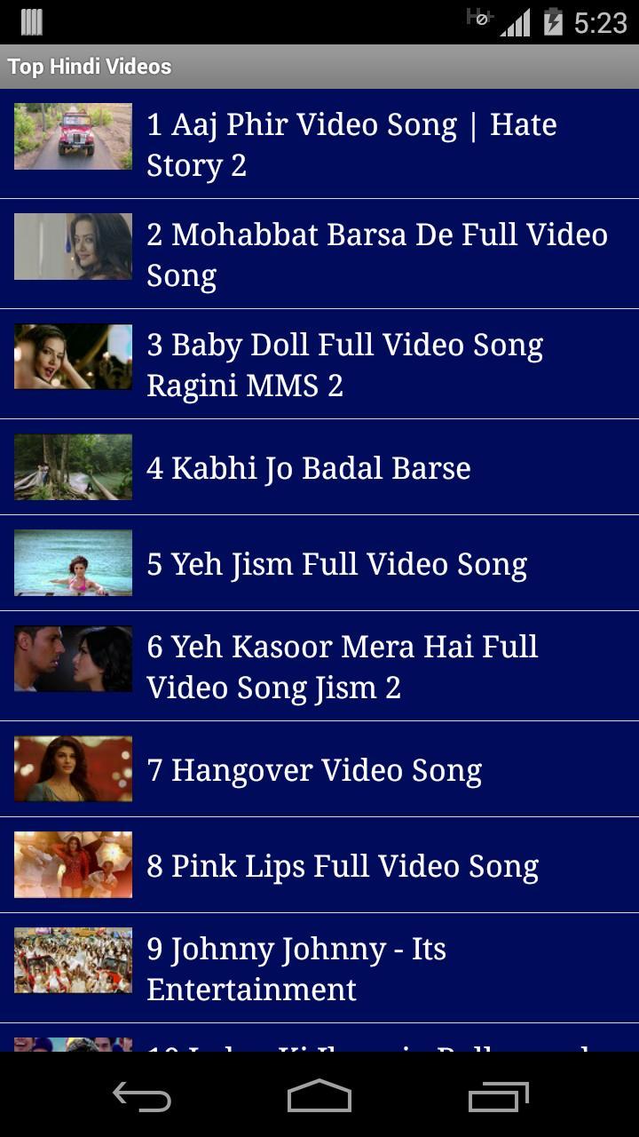 Hindi Item Hd Video Songs Download